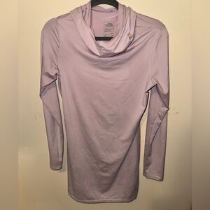 The North Face Light Purple dress hood